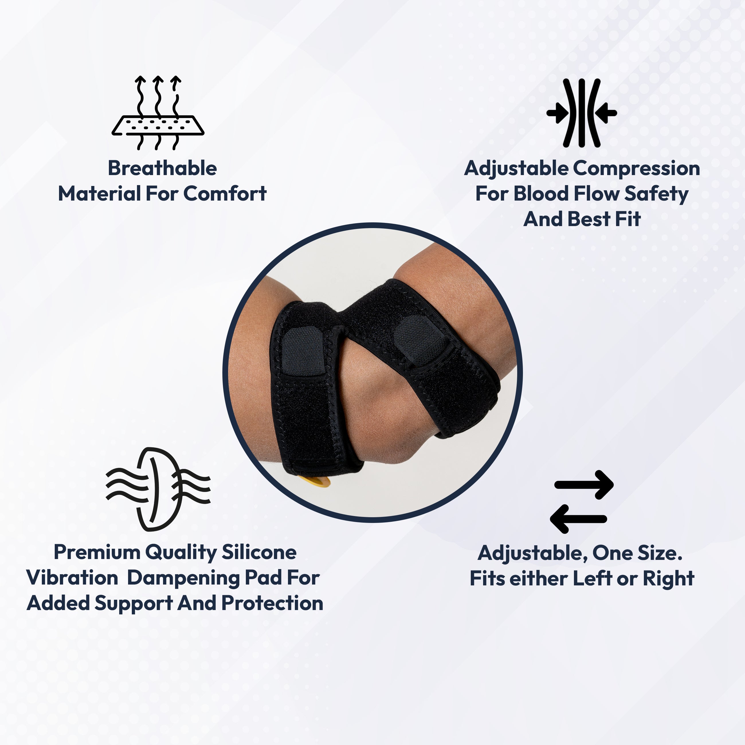 Elbow Strap Australia – I5 Dual Pro Tennis Golfer Hand Belt for Pain Relief & Injury Prevention Elbow Strap Australia – I5 Dual Pro Tennis Golfer Hand Belt for Pain Relief & Injury Prevention